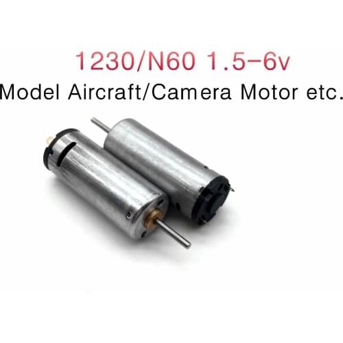 1PCS 1230/N60 12mm Diameter,36v Dc Motor Small Cylindrical Motors High-Power Model Aircraft Camera Motor