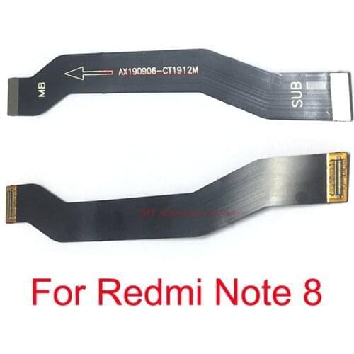 10 PCS New Main Motherboard Connector Board Flex Cable For Xiaomi Mi Redmi Note 8 Note8 Mainboard Flex Cable Repair Spare Parts