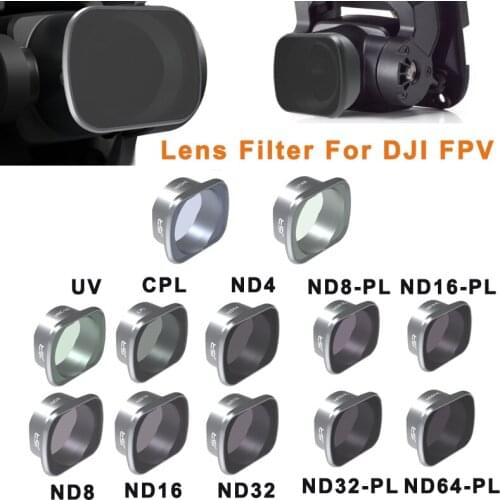 DJI FPV Combo Lens Filter UV/CPL/NDPL4/8/16/32 Set Neutral Density Polar Filters Kit Camera Drone Accessories Quadcopter