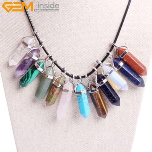 GEM-inside Jewelry Pendants