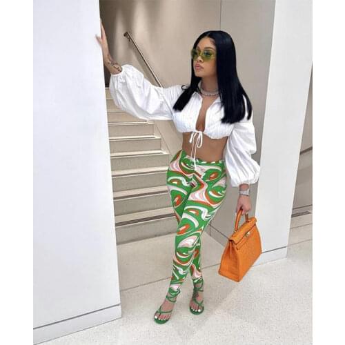 Green Fairy Women's High Waist Pants