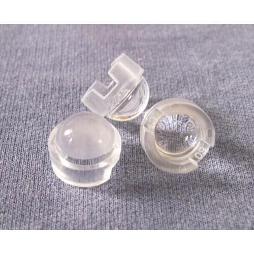 #GEXM-12 High quality Led lens, Infrared lens, Size: 12X10.4mm, Angle: 30 deg, Clean Surface, PMMA materials