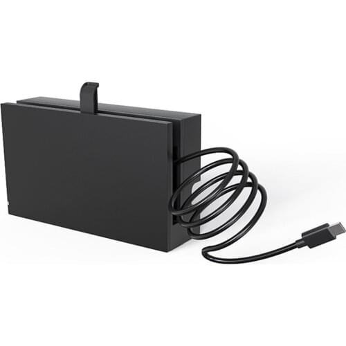 1M Charger Dock Extension Cable Type-C Data Transfer Extender Charging Line for Switch Dock