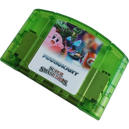 “KART AND SUPER BROS” N64 Video Gamess Game Cartridge - 64 bit USA Version Video Game Cartridge English Language