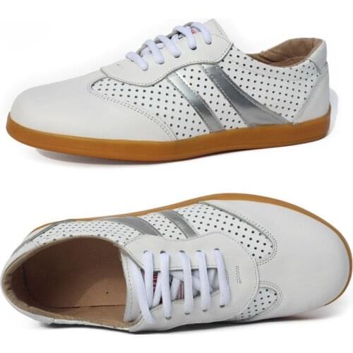 True leather unisex kids&Adult wushu sneakers kung fu taiji shoes Martial arts tai chi shoes summer sandals