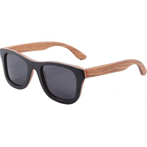 Mens Sunglasses Polarized sunglasses women sakteboard wood hand made glasses 2021 square sunglasses Men vintage glasses Fashion