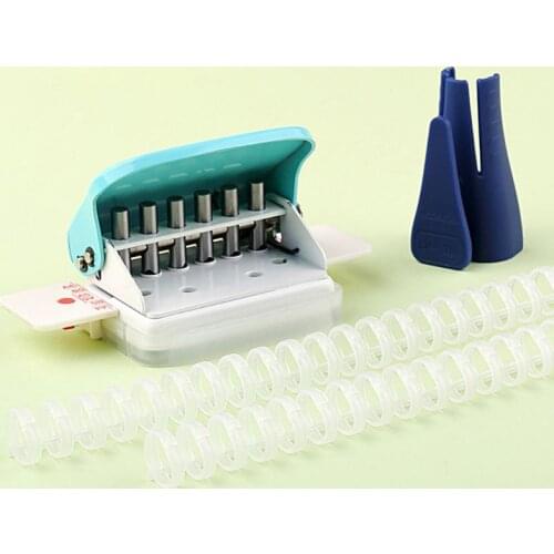 Plastic Loose Leaf Binder Ring Opener Closer for Binding Notebook Stationery B95C