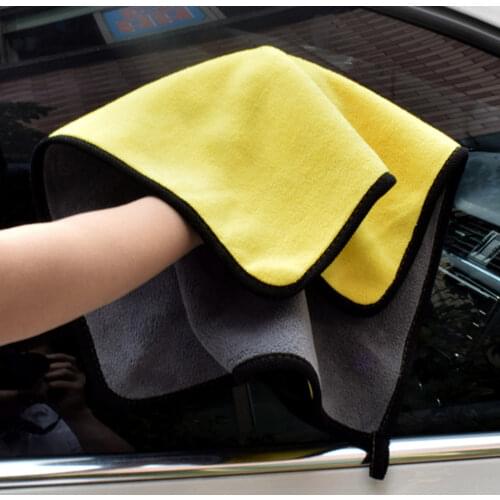 Car Wash Towel Microfiber Cleaning Drying Cloth Thick Polyester Plush Fiber Auto Window Cleaning