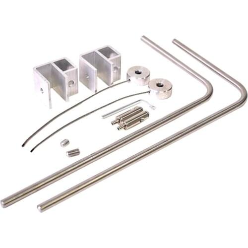 1Set Adjustable Fish Tank Light Rack Aquatic Plant Lighting Holder Bracket Alloy Adjustable Seawater Fresh Water Fittings