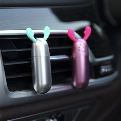Luxury Car Perfume Air Fresheners Car Fragrance Air Vent Clip Little Devil Solid Balm Car Smell Flavoring for Auto Interior Deco