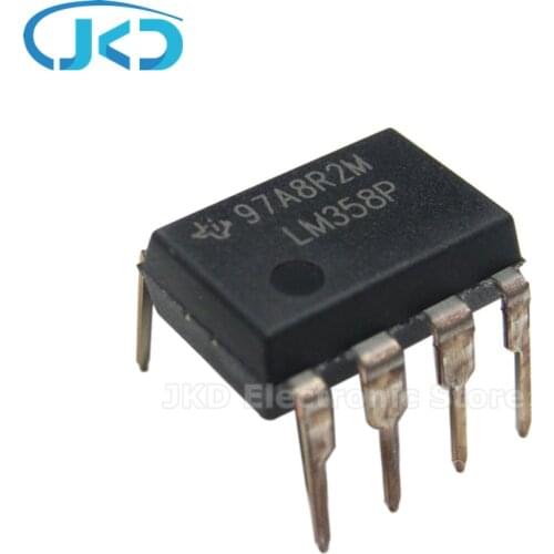 10pcs LM358 LM358P DIP-8 Operational Amplifiers - Op Amps Dual Op Amp New and Original