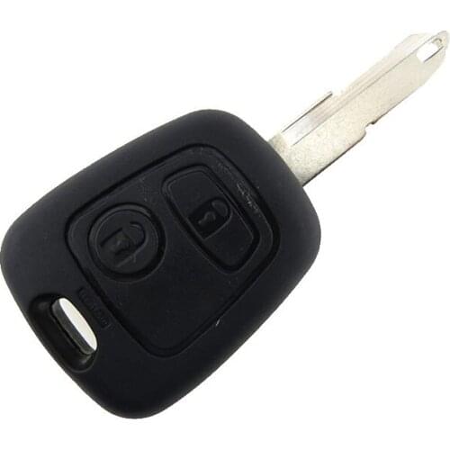 2 Buttons ASK NE73 Blade Remote Car Key Shell Fob Controller For PEUGEOT 206 USE for 433MHZ PCF7961 Transponder Chip