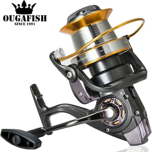 2021 Spinning Reel Strong Metal High Speed 5.2:1 12+1BB Peche Carp Fishing Reels Big Sea Boat Drag 20-25kg Fish Tools Molinete