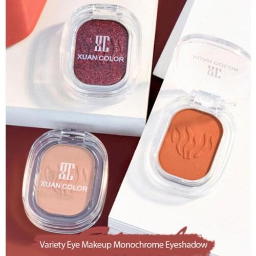 8 Colors Hazy Star Eyeshadow Palette Explosion Student Cheap Blush Lasting Matte Metallic Eye Shadow Cosmetic TSLM1