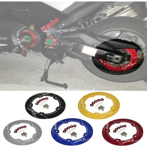 Motorcycle Accessories CNC Aluminum Transmission Belt Pulley Protective Cover for YAMAHA TMAX530 TMAX 530 2017-2018