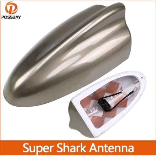 Car Super Shark Fin Antenna for Kia Rio K2 K3 Sorento Sportage Ceed FM Signal Aerials Amplifier Auto Accessories Exterior Parts