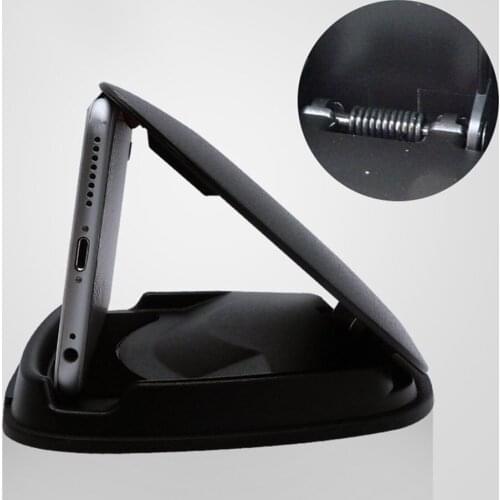 45 Degrees Car Phone Holder Dashboard Universal Mobile Phone Clip Mount Bracket Car Bracket Handsfree Phone Stand