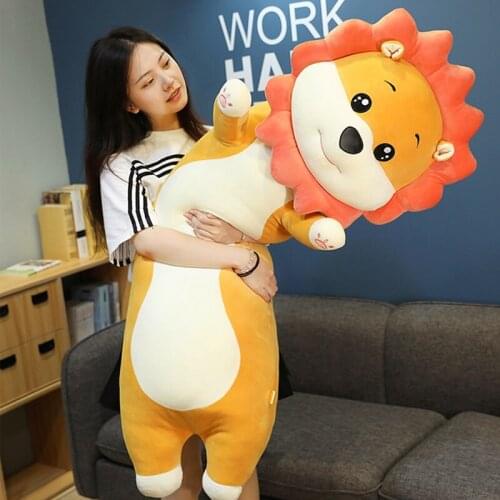 Big Plush Small Lion Cute Among Us Plushie Anime Plush Anime Doll Gift For Girlfriend Zabawki Dla Dziewczynki Plush Doll BE50MR
