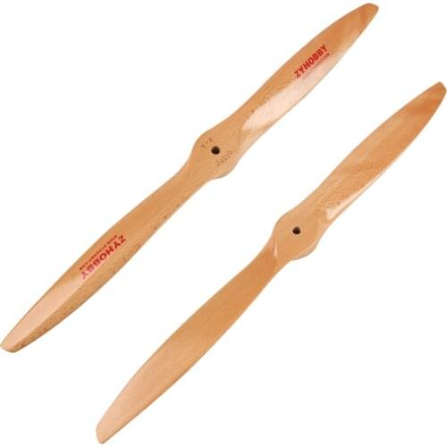 FlightModel Wooden RC Airplane Propeller CW 24x8 24x10 For Gasoline Engine