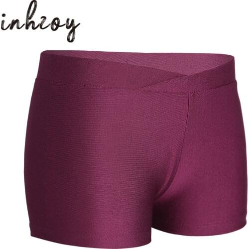 Children girls ballet dance shorts sports gym exercise yoga cycling running sports shorts
