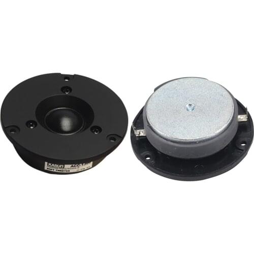 2pcs 3 Inch Tweeter Speaker Unit Silk Film Super 40 W 6 Ohm Dome HIFI Home Theater Ultra-High Treble Tones Loudspeaker