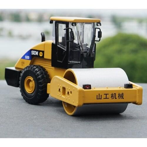 1/32 Sangong Road Roller SEM520 Caterpillar Machinery Alloy Casting Car Model Collection Decoration Holiday Gift Childrens Toy