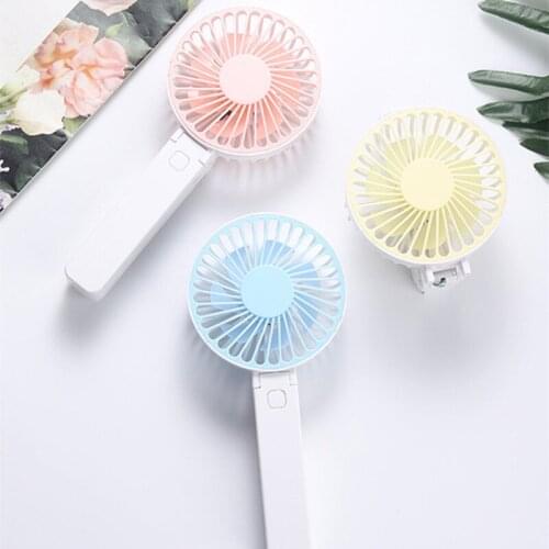 Mini Fan USB Portable Folding Desktop Student Small Electric Fan Portable Rechargeable Battery Small Fan