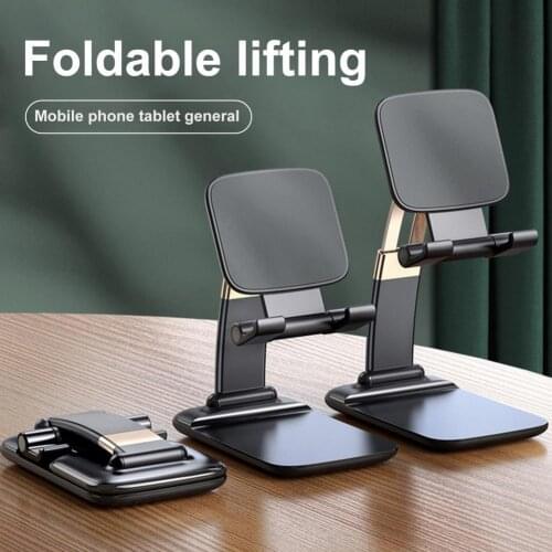 Mobile Phone Stand Portable Desktop Tablet PC Live Broadcast Adjustable Holder