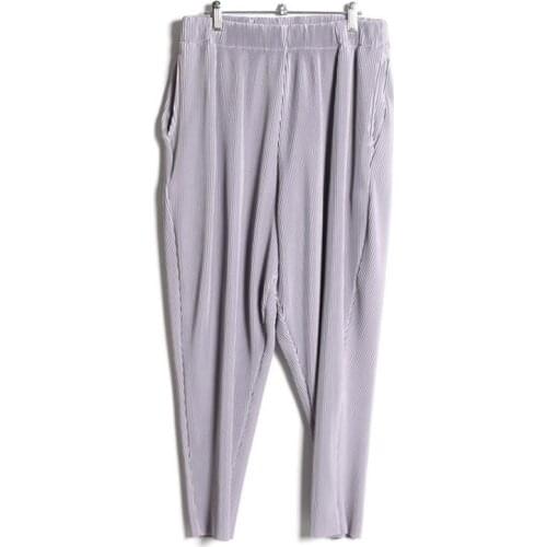 Mens leisure harun pants spring and autumn new hip hop street fashion pleated large casual pants