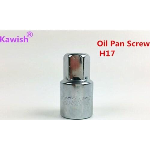 New arrival and good quality! Fit for V-W Oil Pan Drain Plug Screw Bolt Star Tamper Proof Socket Tool H17