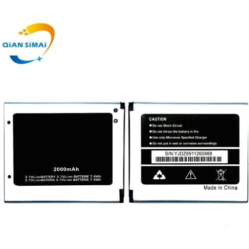 New High Quality Battery for Micromax A92 A106 A114 A115 A116 A117 A210 S9101 Q340 Q338 s9111 phone +track code