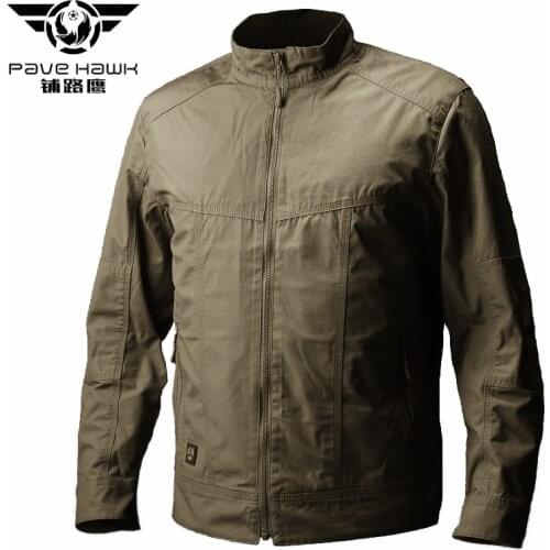 PAVEHAWK Mens Military Jacket Men Spring Street Outwear Coat Fashion Jackets Slim Fit Casual Man Jackets Tactical Army clothes