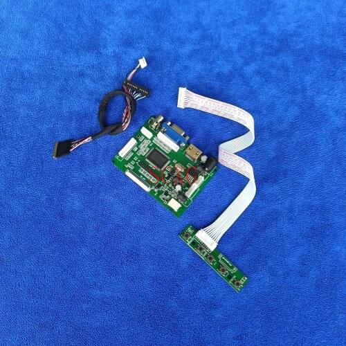 Fit B140RTN02.1/2.2 B140RTN03.1/3.2 60Hz WLED LCD monitor controller board Kit 1600*900 VGA AV HDMI-compatible LVDS 40 Pin panel