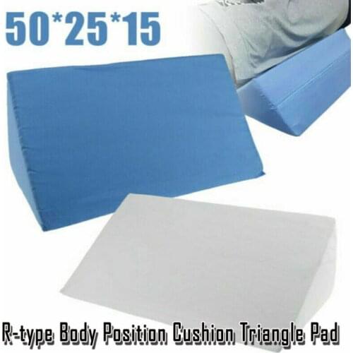 New Arrival Large Acid Reflux Support Wedge Pillow with Quilted Cover Pain Support Cushion