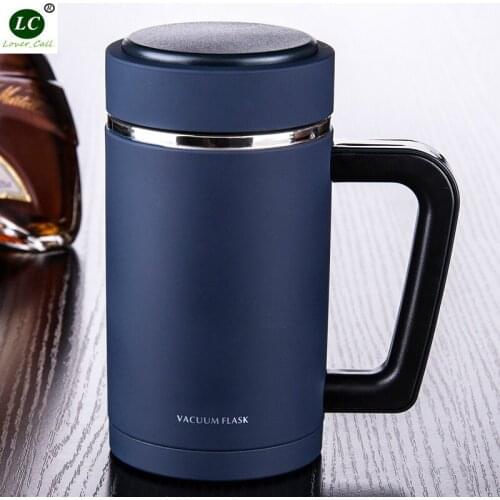 Drinkware Vacuum Flask Double Wall Stainless Steel 480ml Car Thermos Cup Coffee Tea Milk Travel Mug Bottle Thermocup Teacup