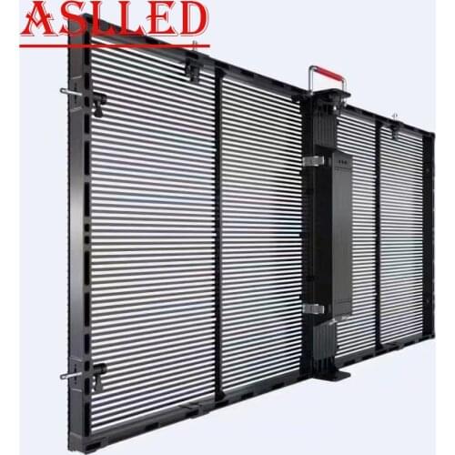 Transparent LED Display Indoor HD Video Display P3.91 LED Panel With Receiving Card 1000x500mm