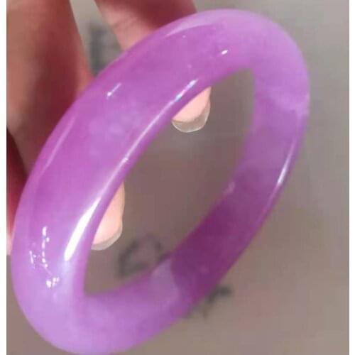 Womens Jade Bracelet Fashion Accessories Lady Jadeite Natural Charm Jewelry Women Men for Hand Carved Round Bangle 56-62mm