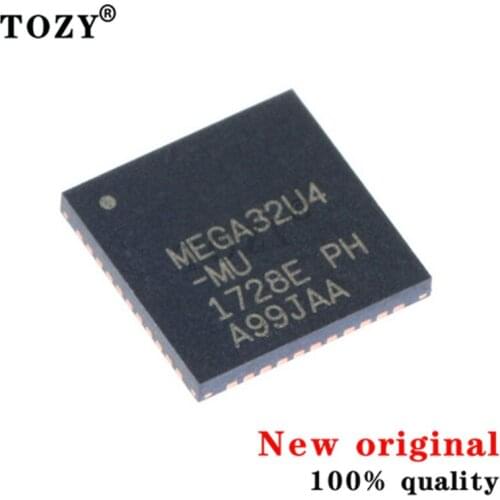 5pcs / lot new original Chip atmega32u4-mu atmega32u4-au AVR 8-bit microcontroller