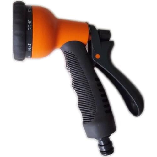 8 Pattern Garden Water Gun Hose Nozzle Mutifunctional Household Car Washing Yard Water Sprayer Pipe Tube Nozzle Sprinkle Tools