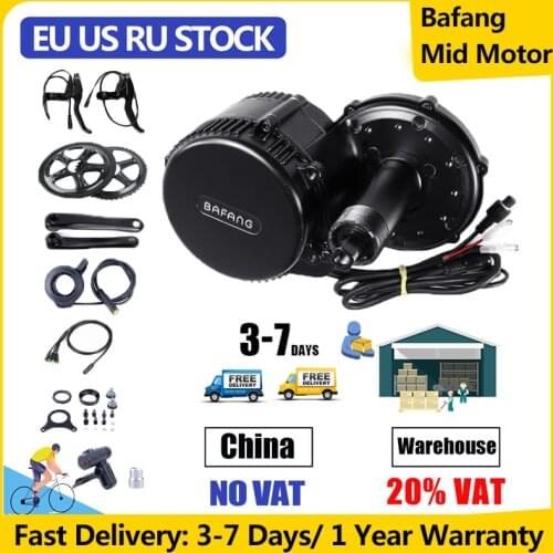 BBS02B 750W 48V BBS01B 250W 36V 500W BBS01 BBS02B Bafang Mid Motor Brushless Motor for Electric Vehicle Conversion Kit for Ebike