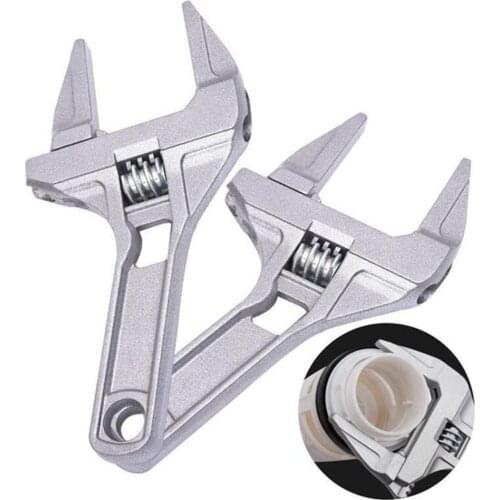 Large Opening Adjustable Torque Spanner Universal Anti-slip Snap Grip Wrench