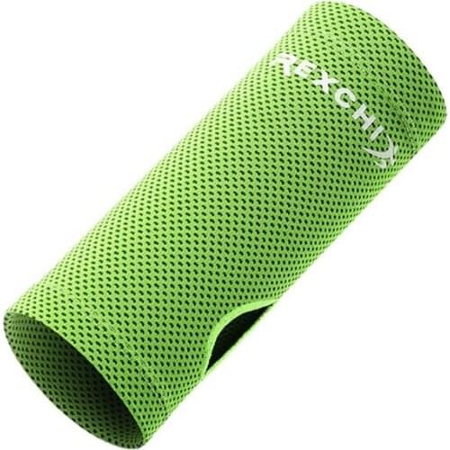 Women Men Summer Ice Silk Cooling Wristband Sunscreen Breathable Mesh Anti-Skid Bracelet Sweat Band for Sport Riding