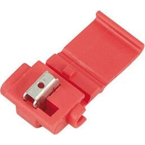 Fast non-stripping terminal block wiring connector