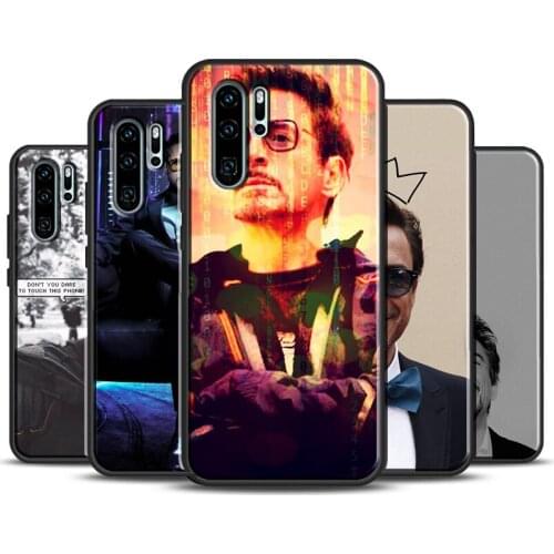 Robert Downey Jr Case For Huawei P40 P10 P20 P30 Pro Mate 20 Lite P Smart 2019 Z Nova 5T Honor 10i 8A 8X 9X