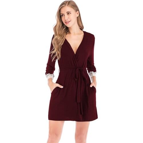 Женские халаты Feelycc China At AliExpress