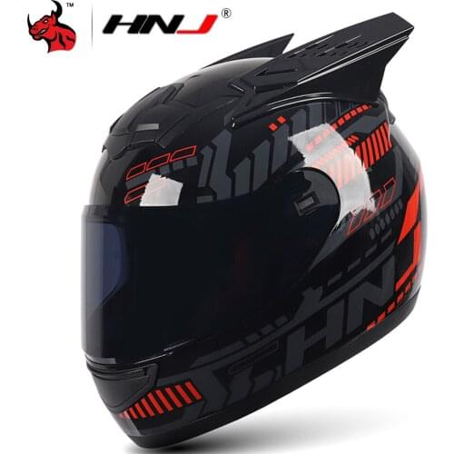 Women Motorcycle Helmet Full Face Motocross Casco Personality Motorcycle Capacete Moto Motorbike Riding Racing Capacete With Ear