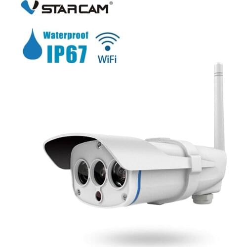 VStarcam Outdoor Waterproof 720P IP Camera Wireless Wifi Surveillance Security CCTV Camera IR Night Motion Detection Alarm