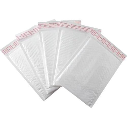 Spot clothing ultra-light white pearlescent film bubble bag bubble film envelope bag shock-proof logistics delivery bags