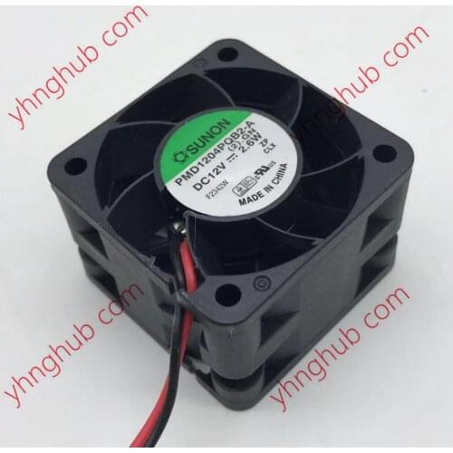 SUNON PMD1204PQB2-A (2).GN DC 12V 2.6W 40x40x28mm Server Cooling Fan