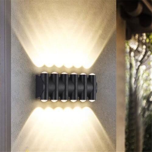LED Wall Lamp Modern Light Fixture Indoor Wall Sconce Minimalist Stair Bedroom Bedside Living Room Home Hallway IP65 Lighting